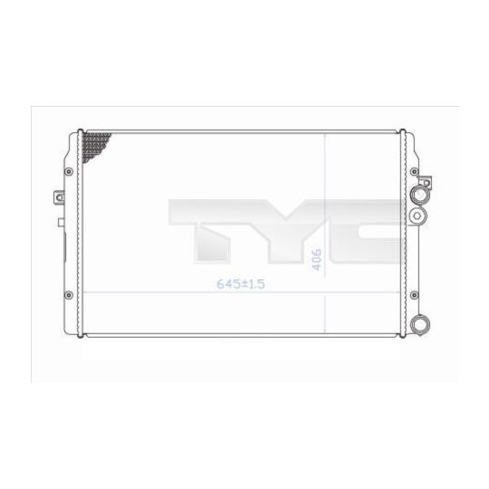 737-0009 - Radiaator, mootorijahutus 