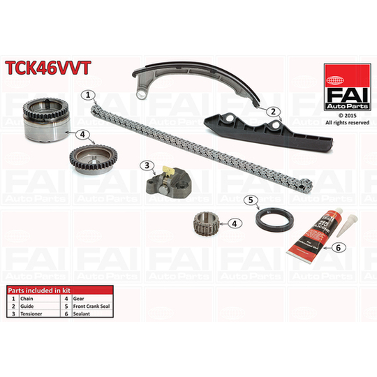 TCK46VVT - Timing Chain Kit 