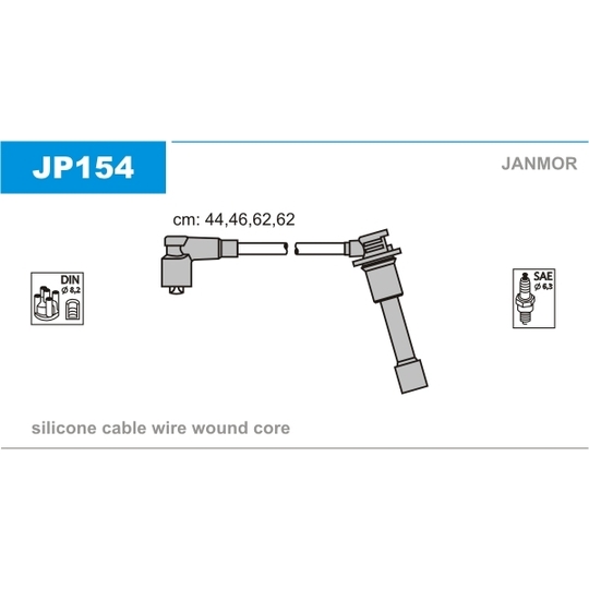 JP154 - Ignition Cable Kit 