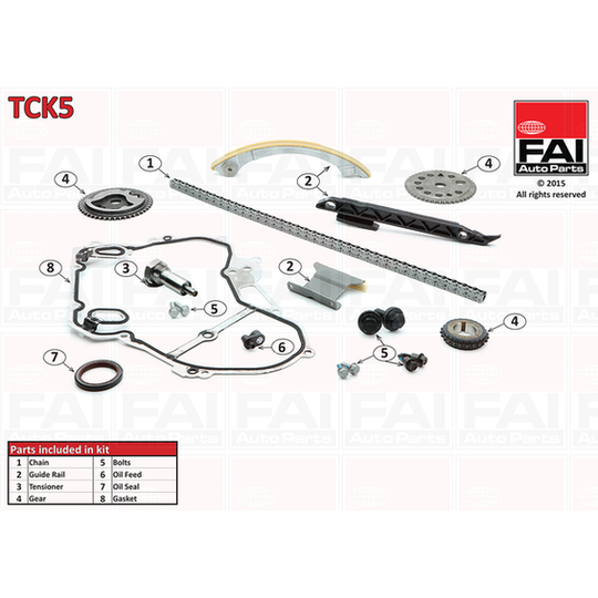 TCK5 - Timing Chain Kit 