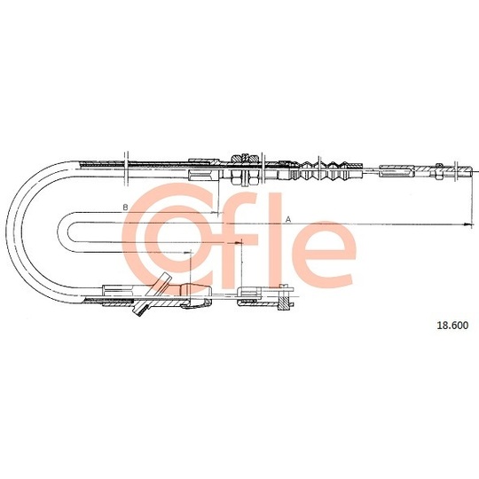 18.600 - Clutch Cable 