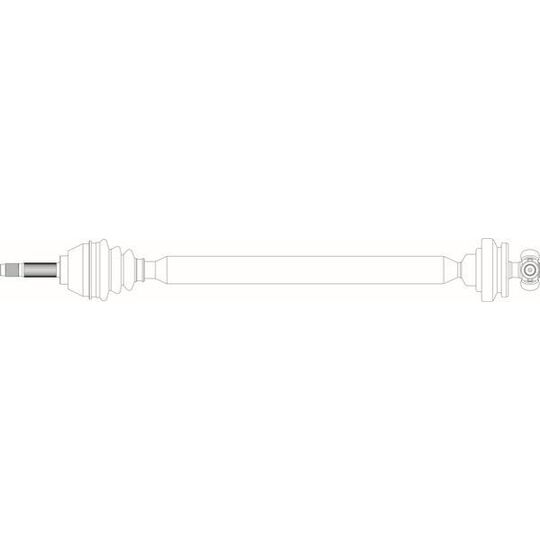 FI3021 - Drive Shaft 