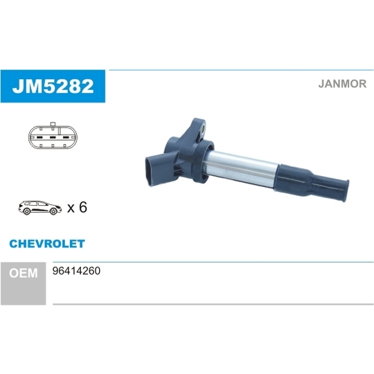 JM5282 - Ignition coil 