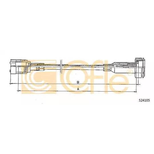 S24105 - Tacho Shaft 