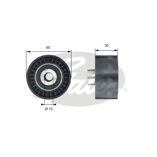 T42199 - Deflection/Guide Pulley, timing belt 