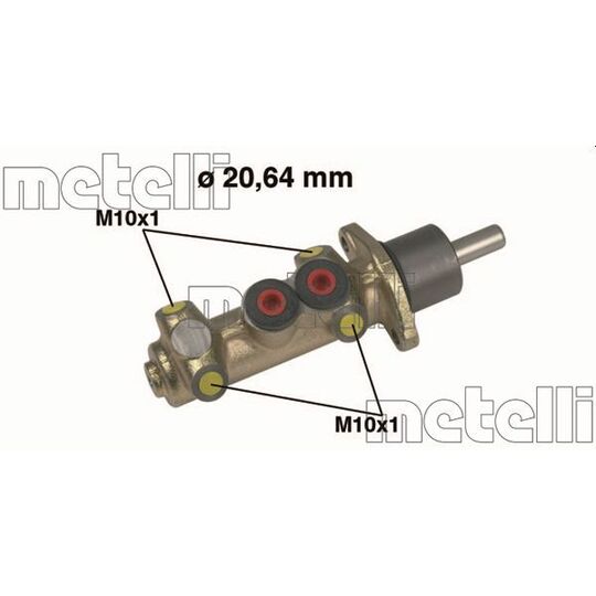 05-0300 - Brake Master Cylinder 