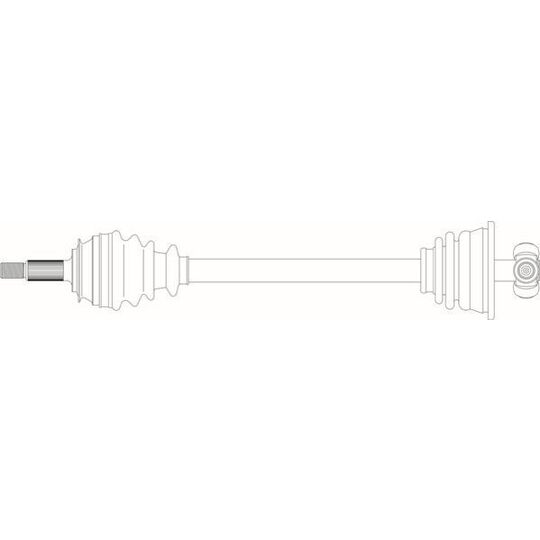 VO3009 - Drive Shaft 