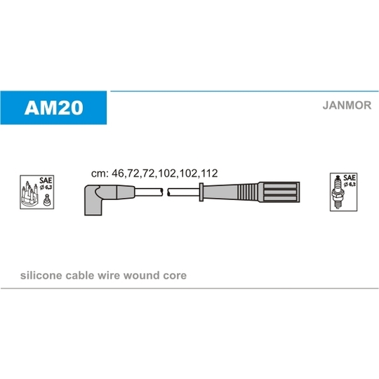 AM20 - Ignition Cable Kit 