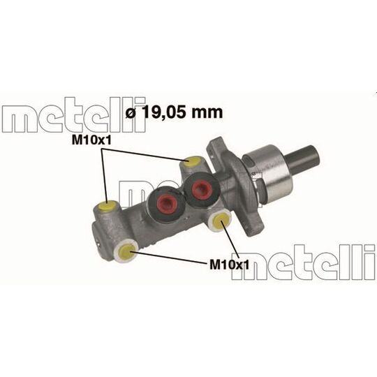 05-0266 - Brake Master Cylinder 