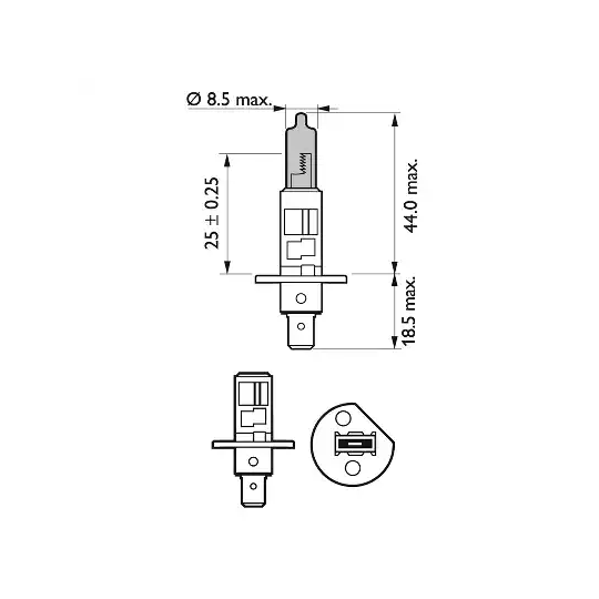 12258WHVB1 - Bulb 