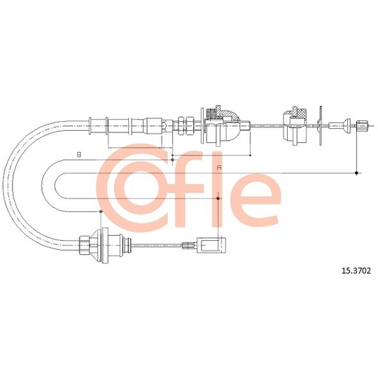 15.3702 - Clutch Cable 