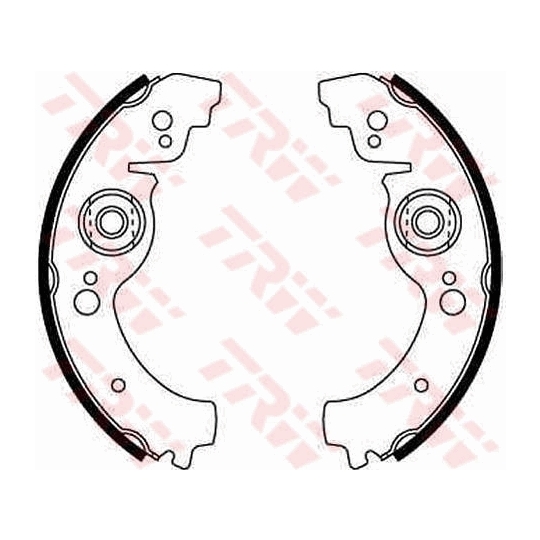 GS8163 - Brake Shoe Set 