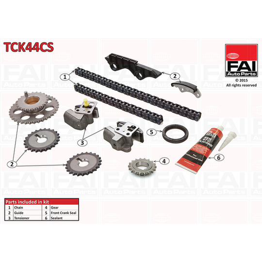 TCK44CS - Timing Chain Kit 