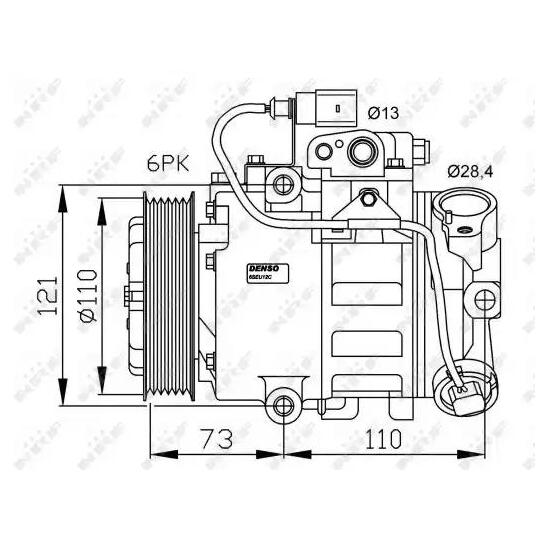 32225G - Kompressori, ilmastointilaite 