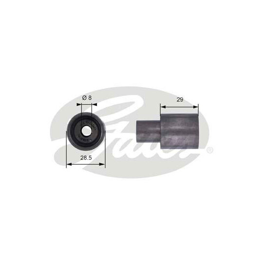T42051 - Deflection/Guide Pulley, timing belt 