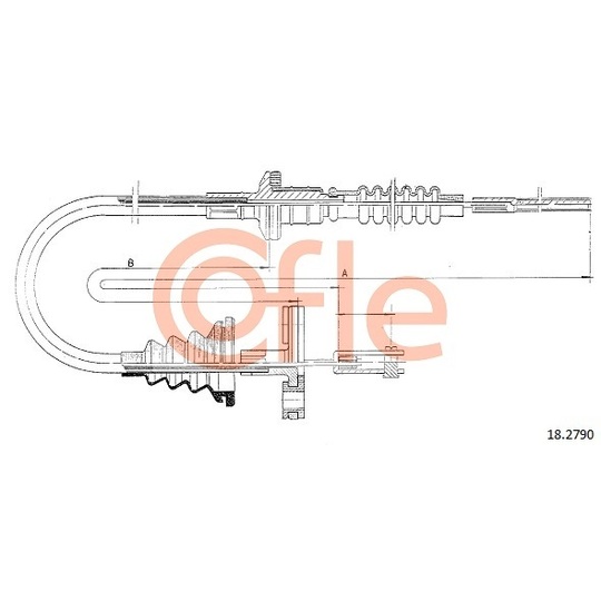 18.2790 - Clutch Cable 