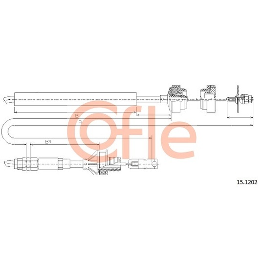 15.1202 - Clutch Cable 