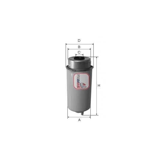 S 4464 NR - Fuel filter 
