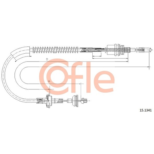 15.1341 - Clutch Cable 