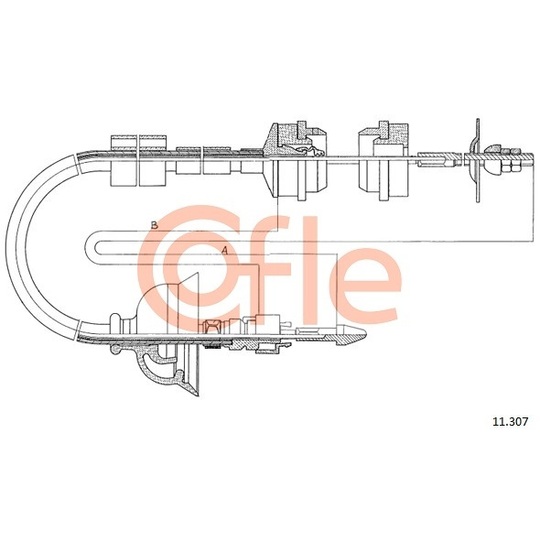 11.307 - Clutch Cable 