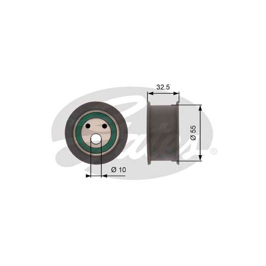 T42041A - Tensioner Pulley, timing belt 