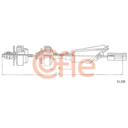 11.226 - Clutch Cable 