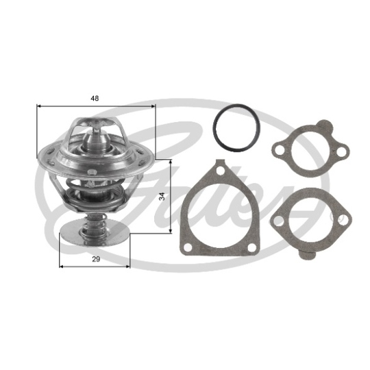 TH39082G1 - Thermostat, coolant 