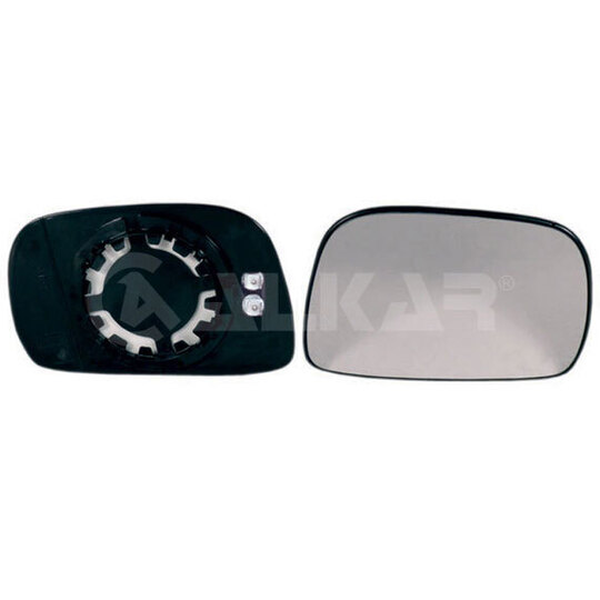 6432427 - Mirror Glass, outside mirror 