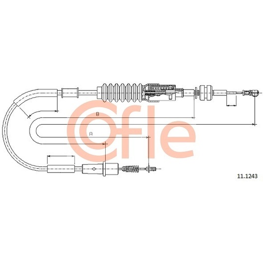 11.1243 - Accelerator Cable 