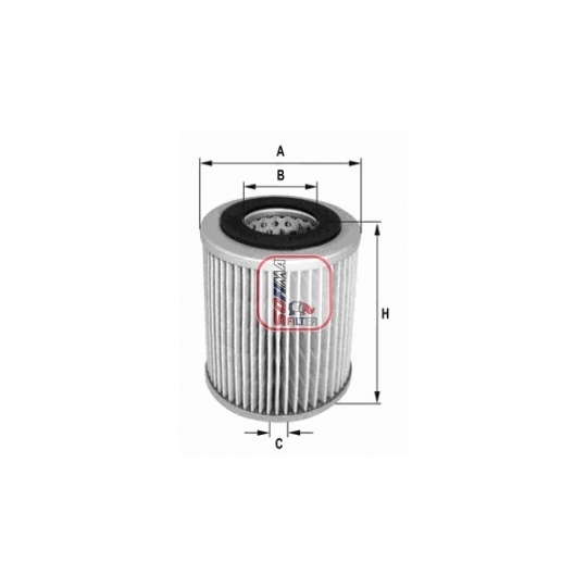 S 7169 A - Air filter 