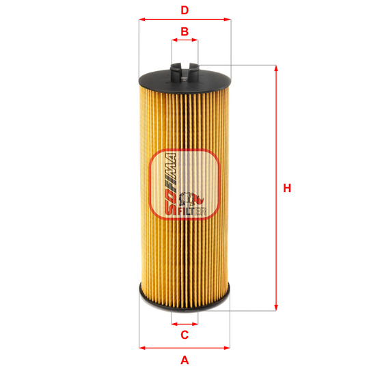 S 5036 PE - Oil filter 