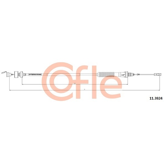 11.3924 - Clutch Cable 