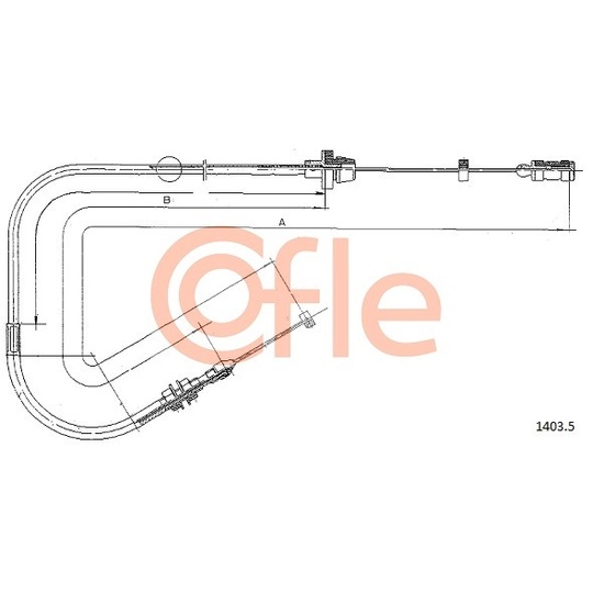 1403.5 - Accelerator Cable 