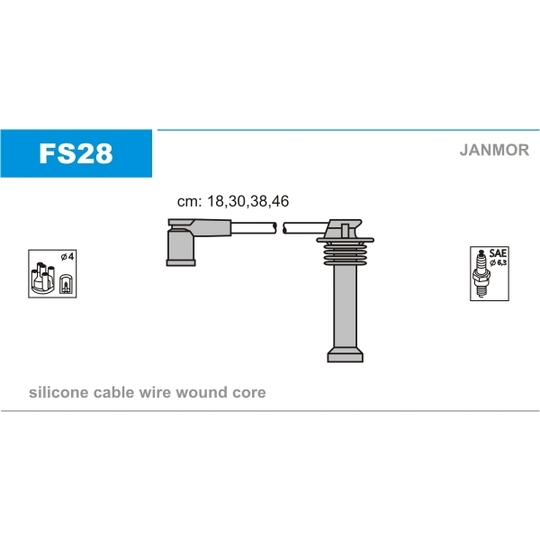 FS28 - Ignition Cable Kit 