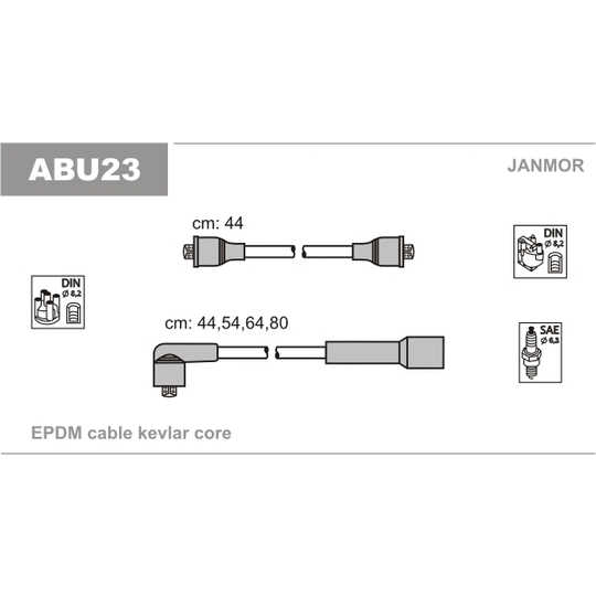 ABU23 - Süütesüsteemikomplekt 