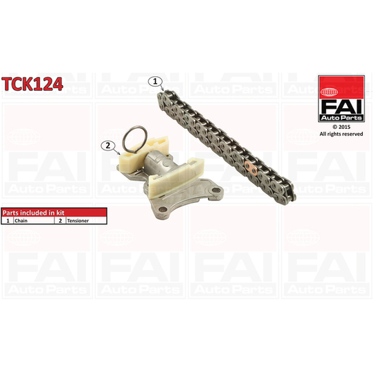 TCK124 - Timing Chain Kit 