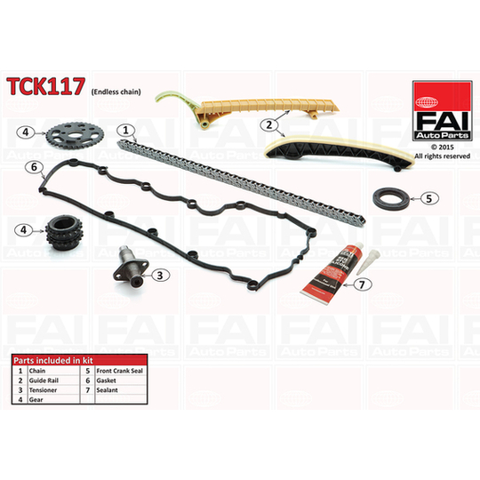 TCK117 - Timing Chain Kit 