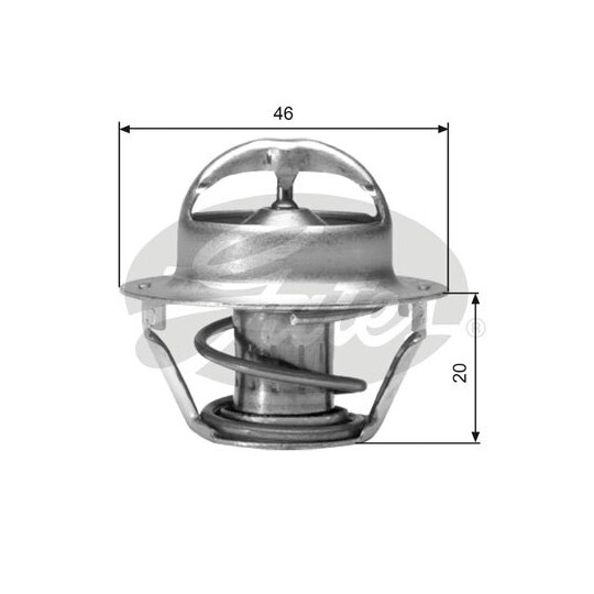 TH03082G1 - Thermostat, coolant 