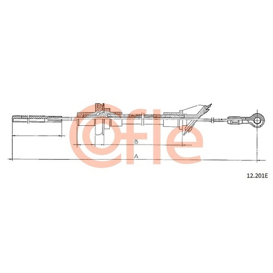 12.201E - Clutch Cable 