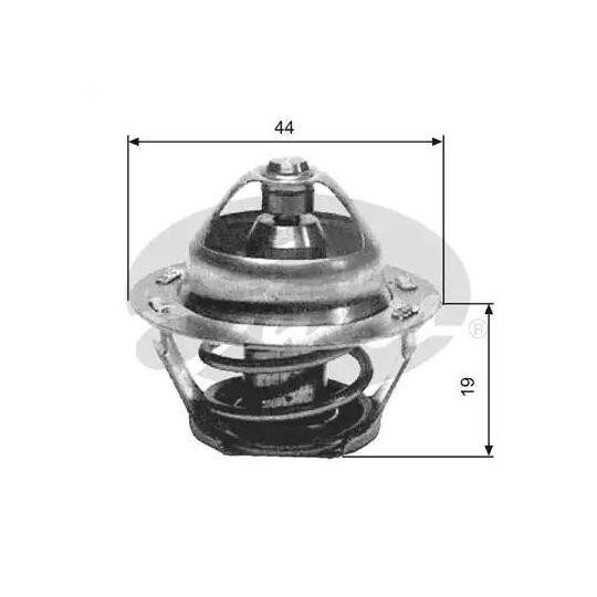 TH09886G1 - Thermostat, coolant 
