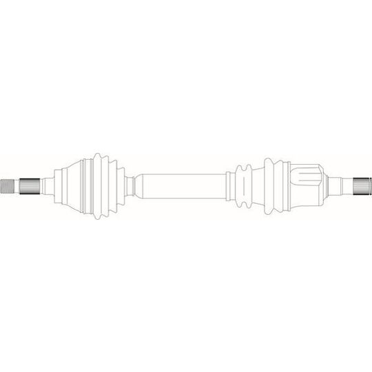 TA3042 - Drive Shaft 