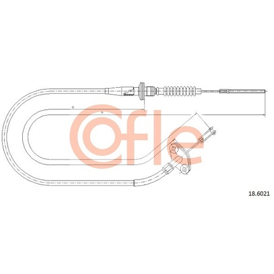 18.6021 - Clutch Cable 