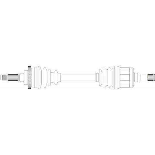 MZ3140 - Drive Shaft 