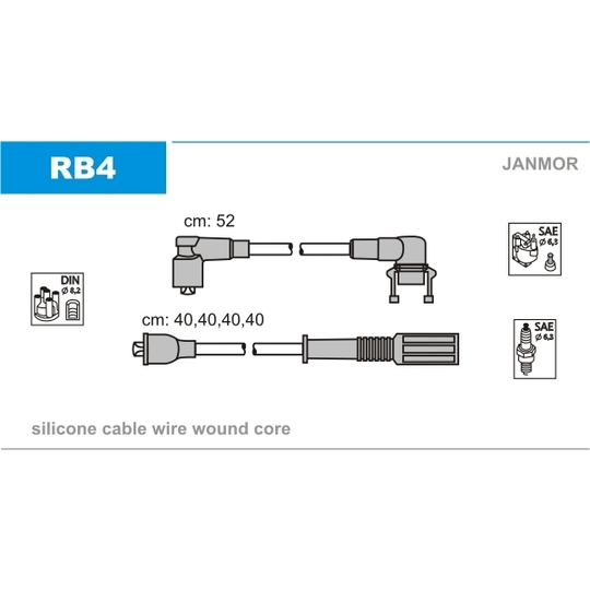 RB4 - Süütesüsteemikomplekt 