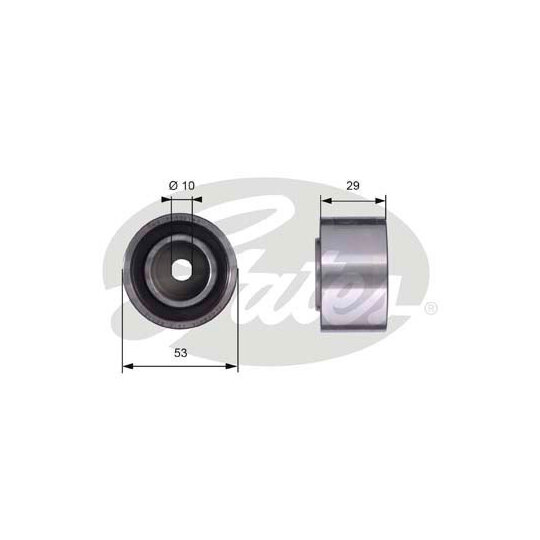 T42059 - Deflection/Guide Pulley, timing belt 