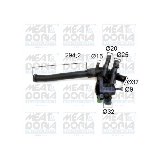 92802 - Thermostat, coolant 