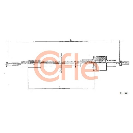 11.244 - Clutch Cable 