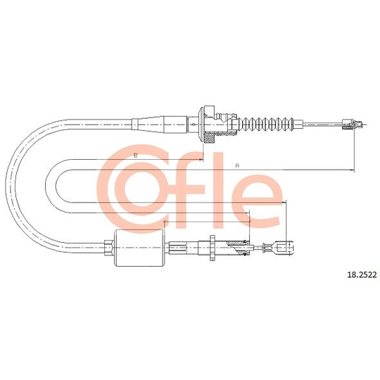 18.2522 - Clutch Cable 