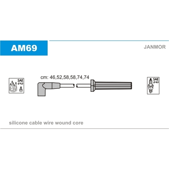 AM69 - Ignition Cable Kit 