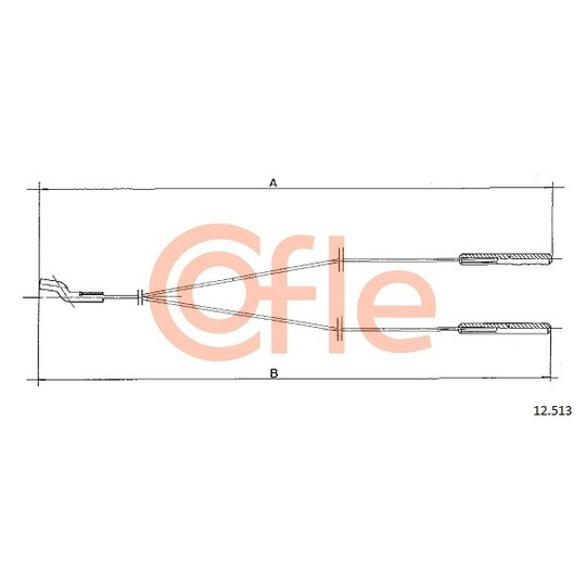 12.513 - Cable, heater flap 